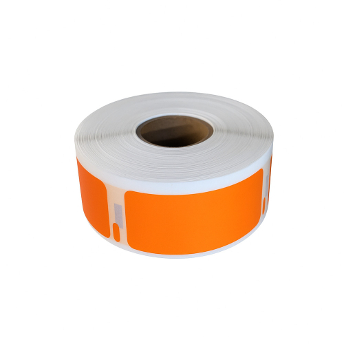 Etichette compatibili con Dymo 11352, arancioni, 25 x 54 mm, 500 etichette