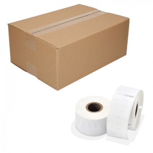10 rotoli di etichette compatibili rimovibili Dymo 11355, 51 x 19 mm, 500 etichette