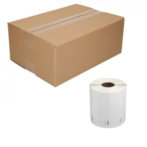 10 rotoli di etichette compatibili con Dymo S0947410, 28 x 89 mm, 1.050 etichette