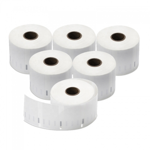 Etichette compatibili rimovibili Dymo 2093094, 57 x 32 mm, 6 confezioni da 1000 etichette