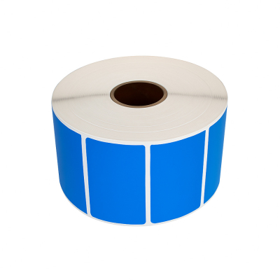 Etichette compatibili Zebra 57 x 32 blu