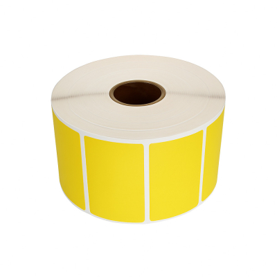 Etichette termiche 57 x 32 gialle