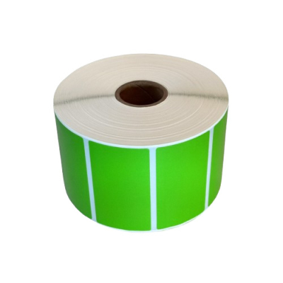 Etichette termiche 57 x 32 verdi