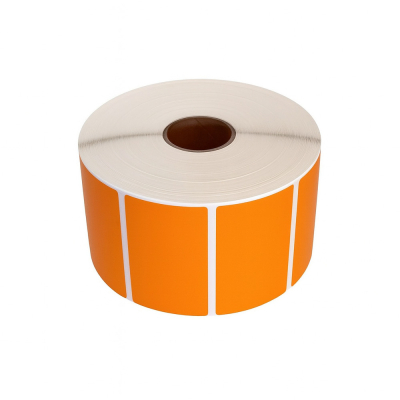 Etichette termiche 57 x 32 arancioni