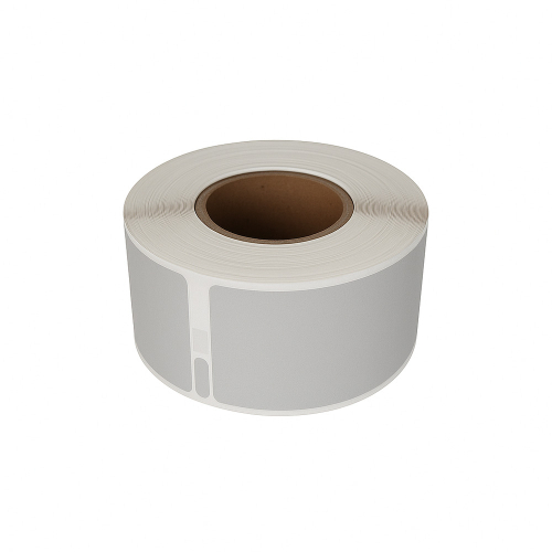 Etichette compatibili con Dymo 99010, argento, 28 x 89 mm, 130 etichette