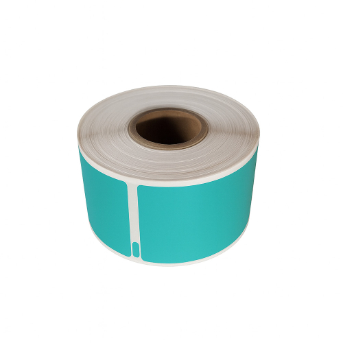 Etichette compatibili con Dymo 99010, verdi, 28 x 89 mm, 260 etichette