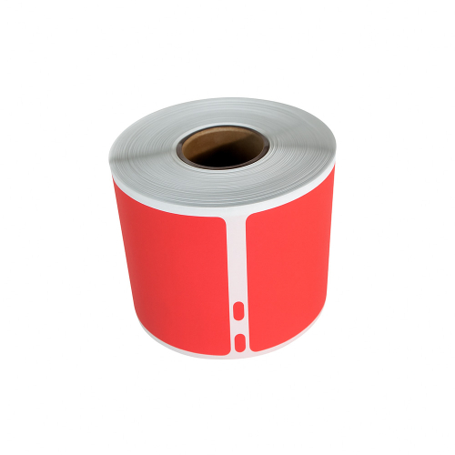 Etichette compatibili con Dymo 99014, rosse, 101 x 54 mm, 220 etichette