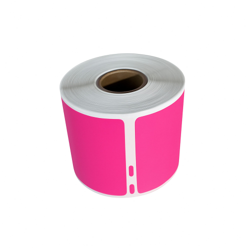 Etichette compatibili con Dymo 99014, rosa, 101 x 54 mm, 220 etichette