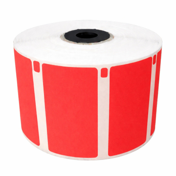Etichette compatibili con Epson, rosse, 56 x 25 mm, 1000 etichette, rimovibili