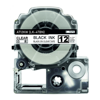 Nastro per lettering compatibile con Epson LK-4TBN