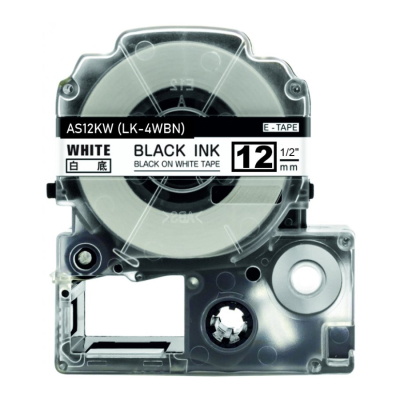 Nastro compatibile con Epson LK-4WBN