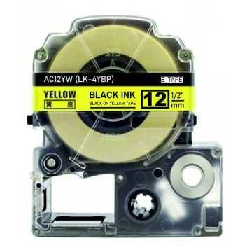 Nastro compatibile con Epson LK-4TBN