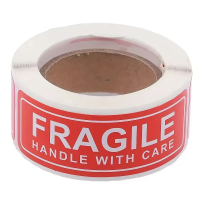 Etichette di avvertenza Fragile