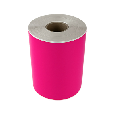 Etichette compatibili Zebra 102 x 152 rosa